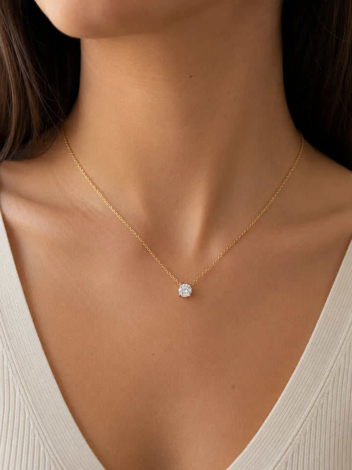 Collier or et Diamant