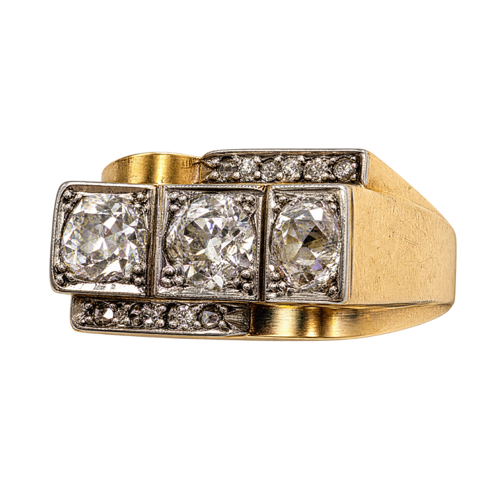 Bague or et Diamants