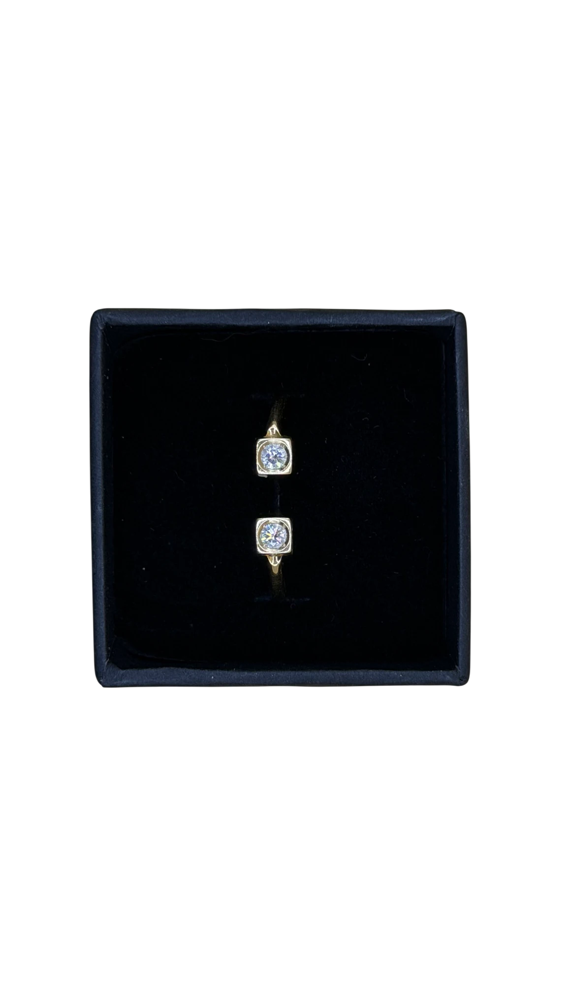 Dinh van Bague Le cube diamant or et Diamant