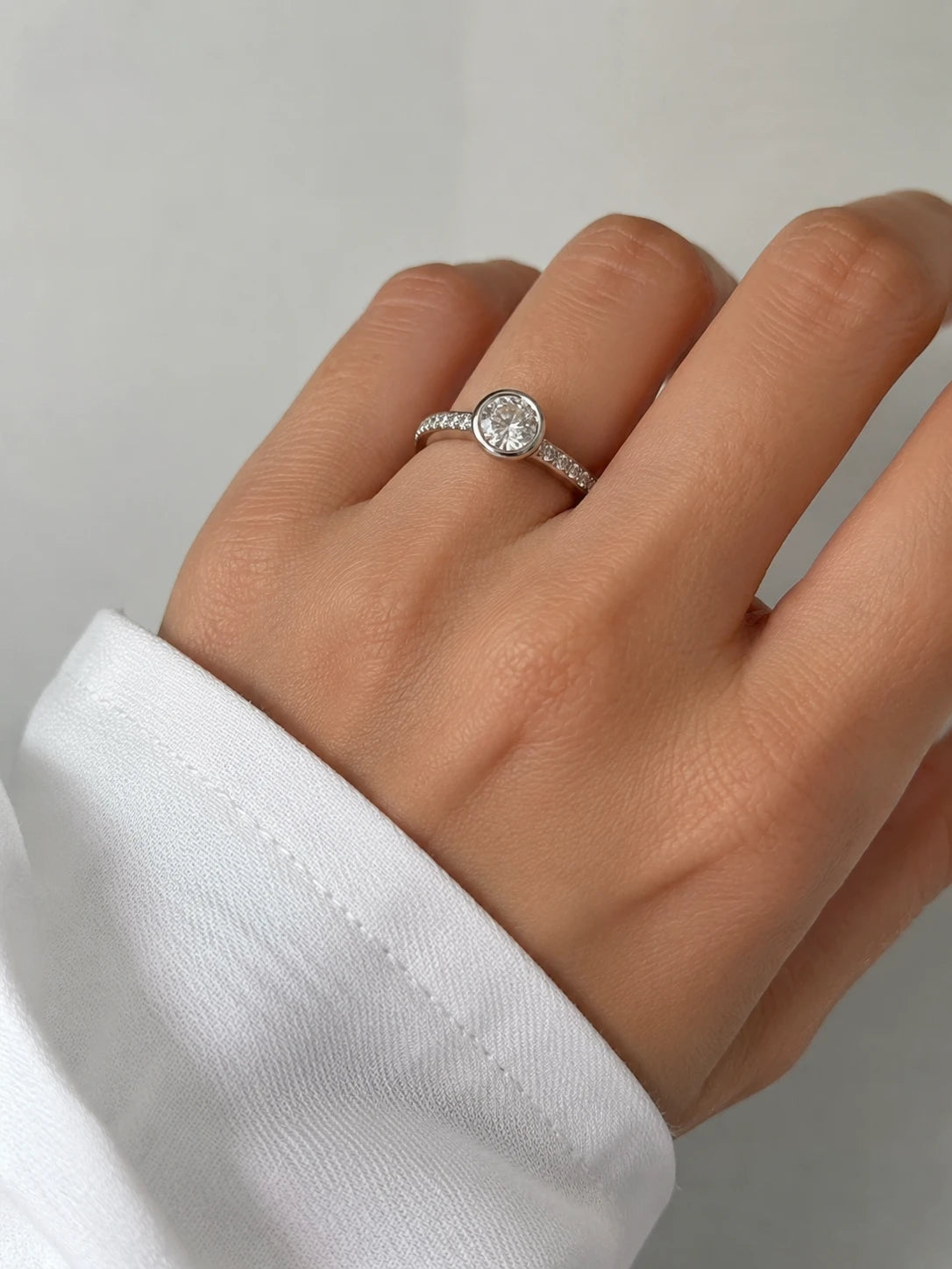 Bague or et Diamant
