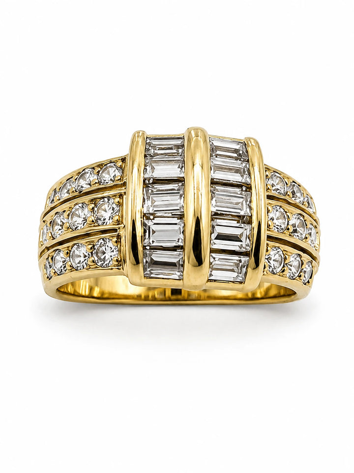 Bague or et Diamants