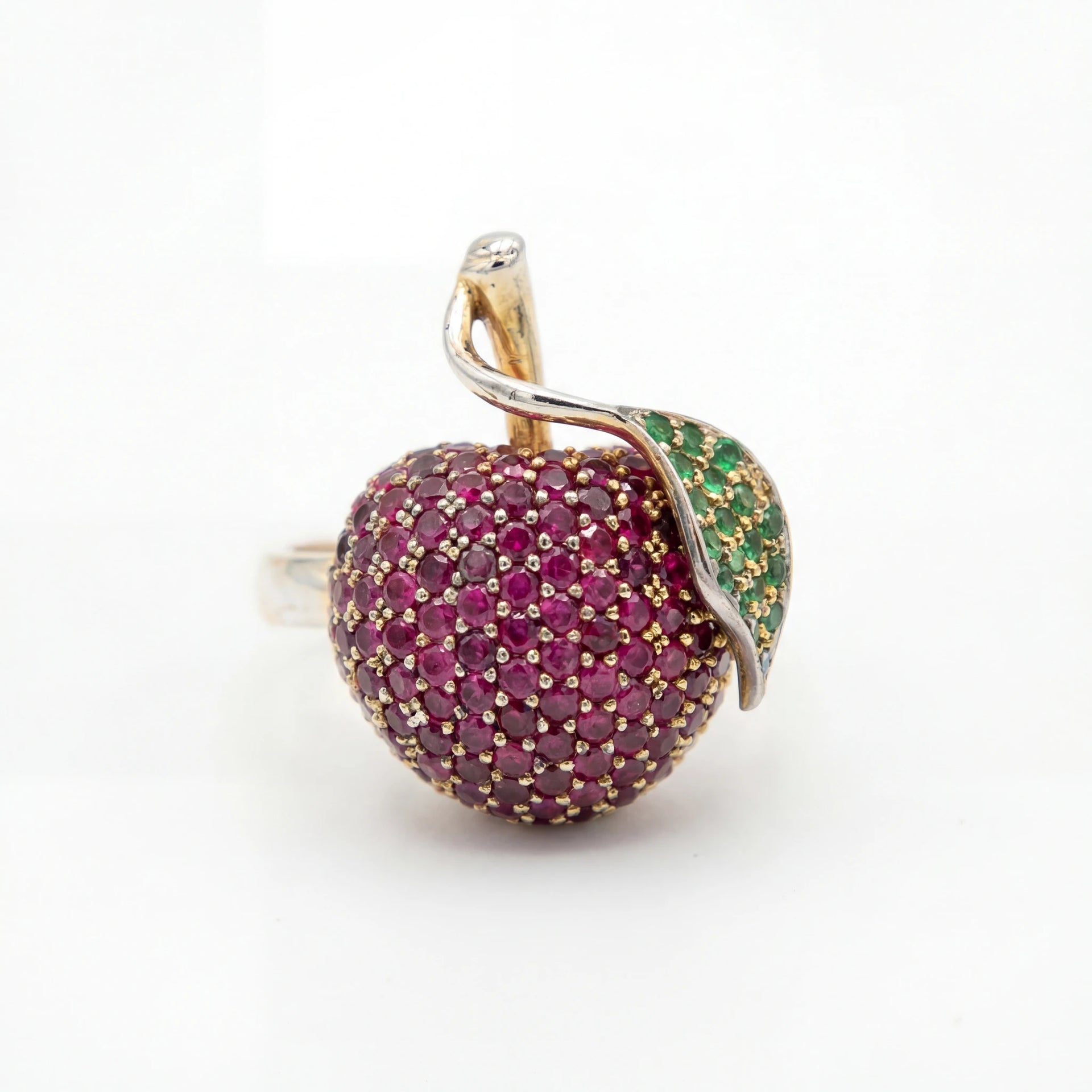 Bague or et Rubis