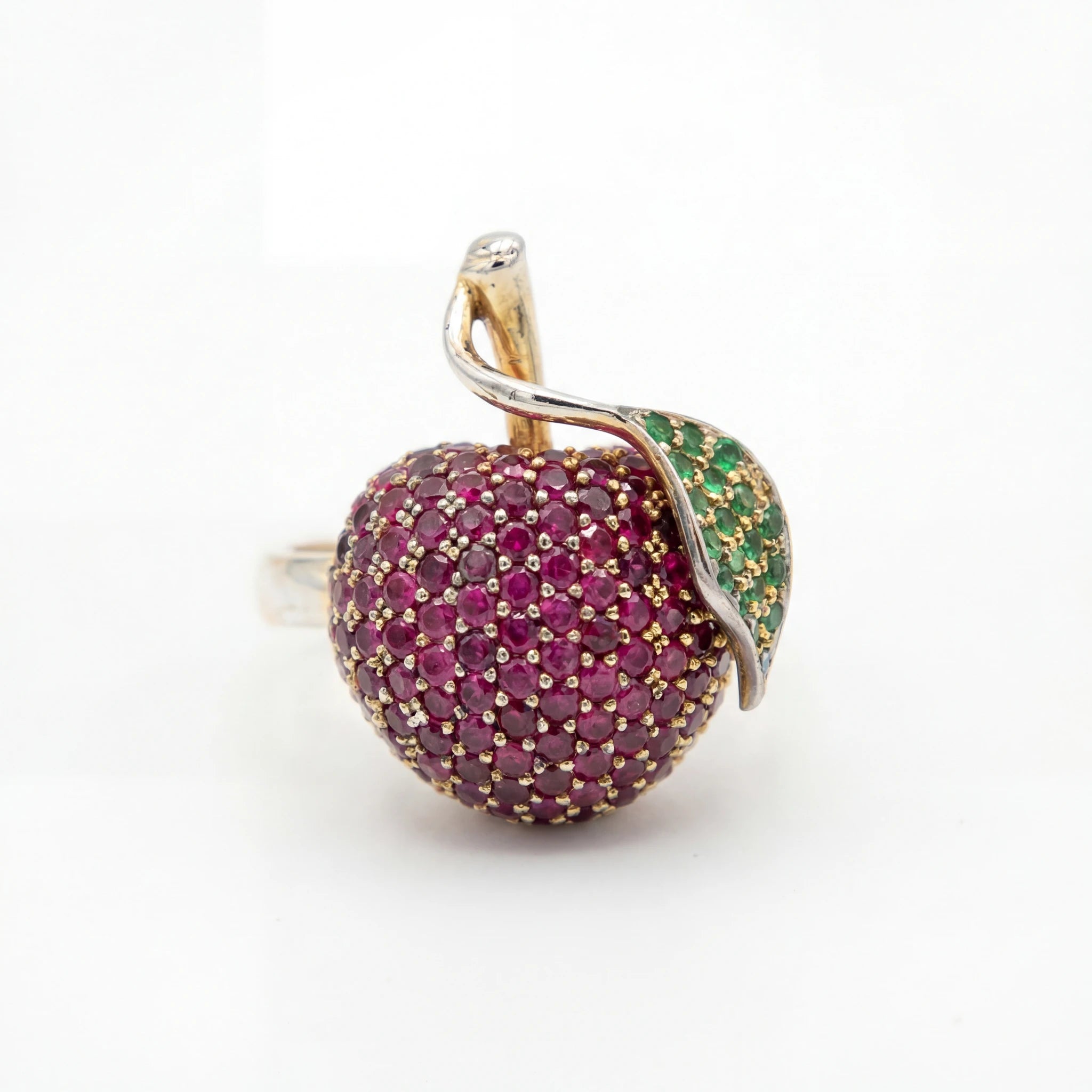Bague or et Rubis