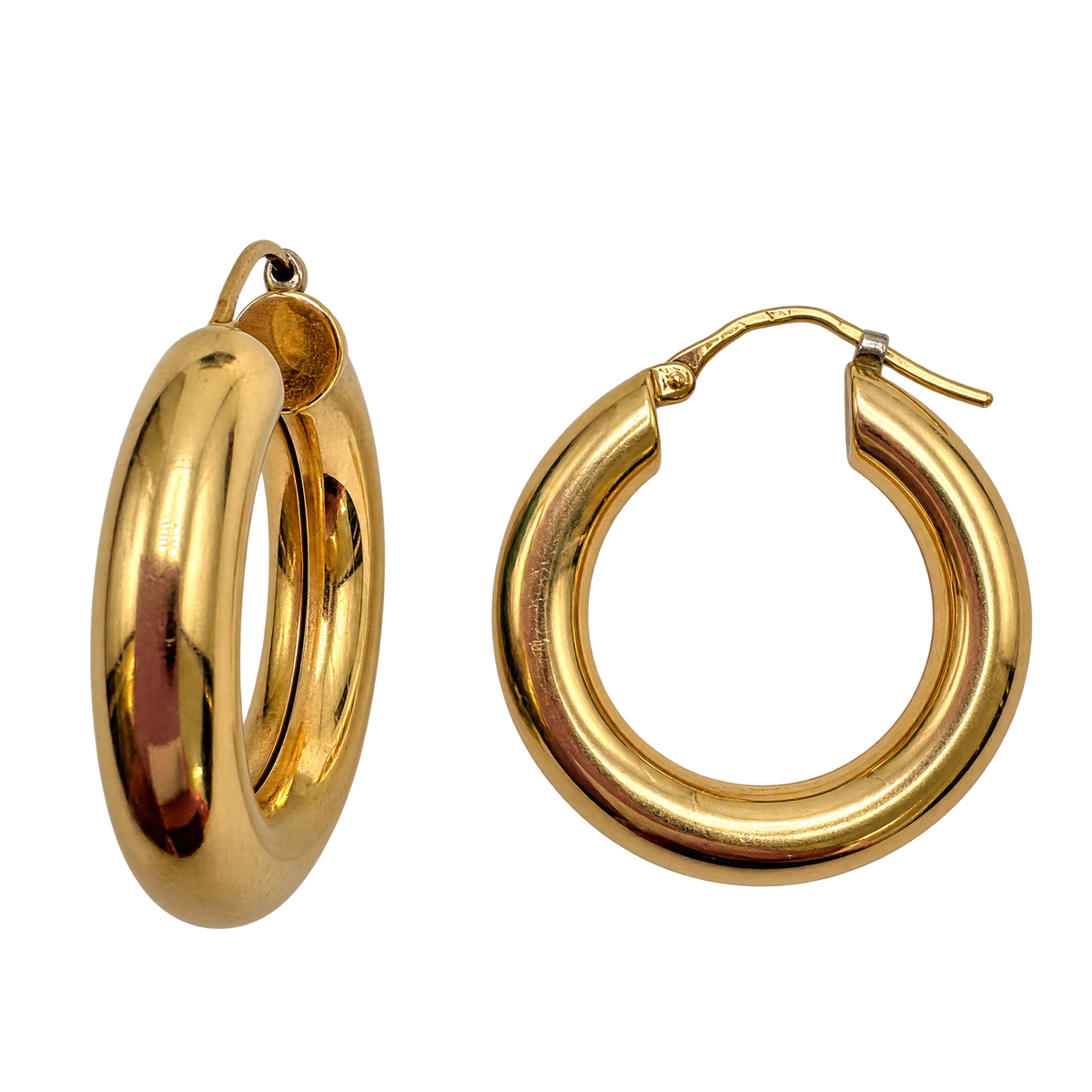 Boucles d'oreilles or
