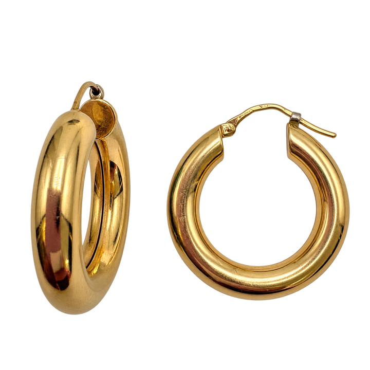 Boucles d'oreilles or