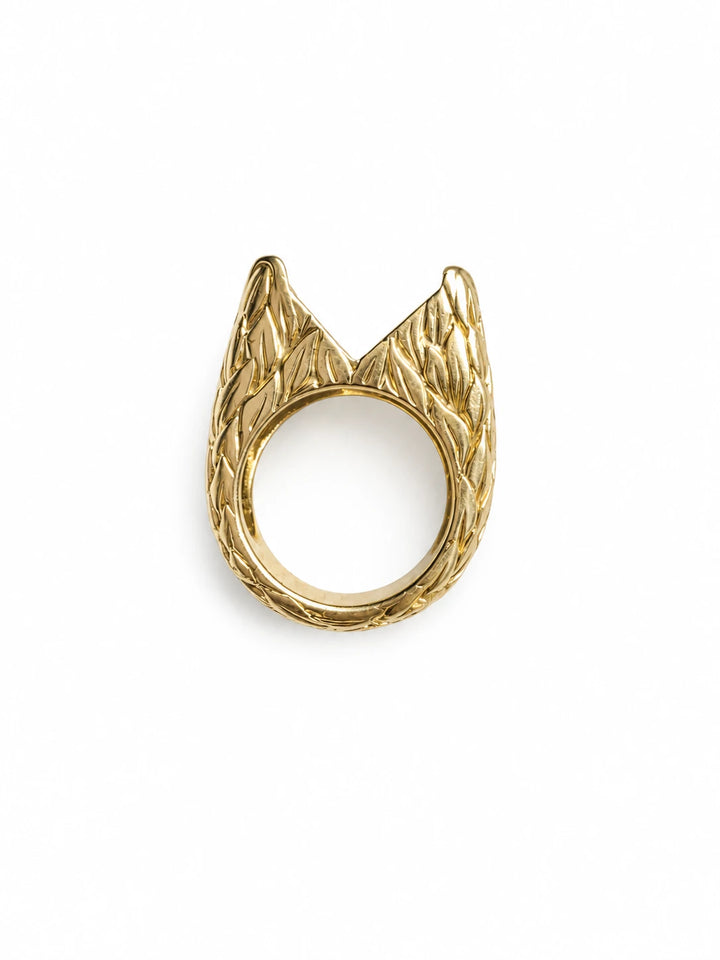 KMO Paris Bague or et Diamant pavage