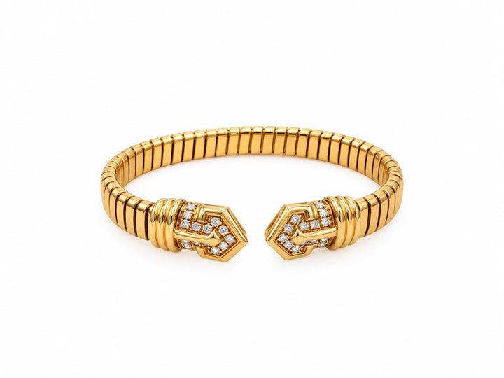 Bulgari Bracelet or et Diamant
