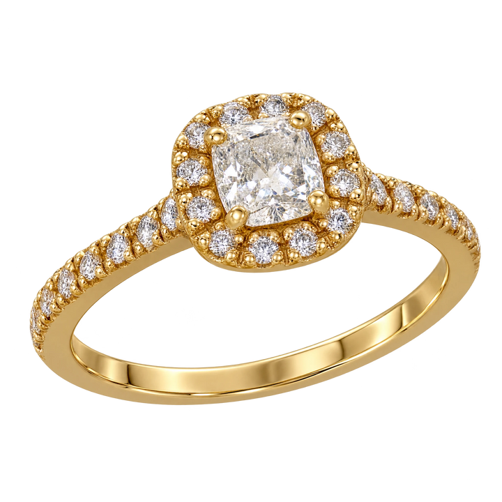 Bague or et Diamant