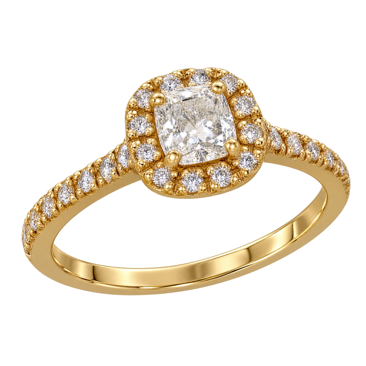 Bague or et Diamant
