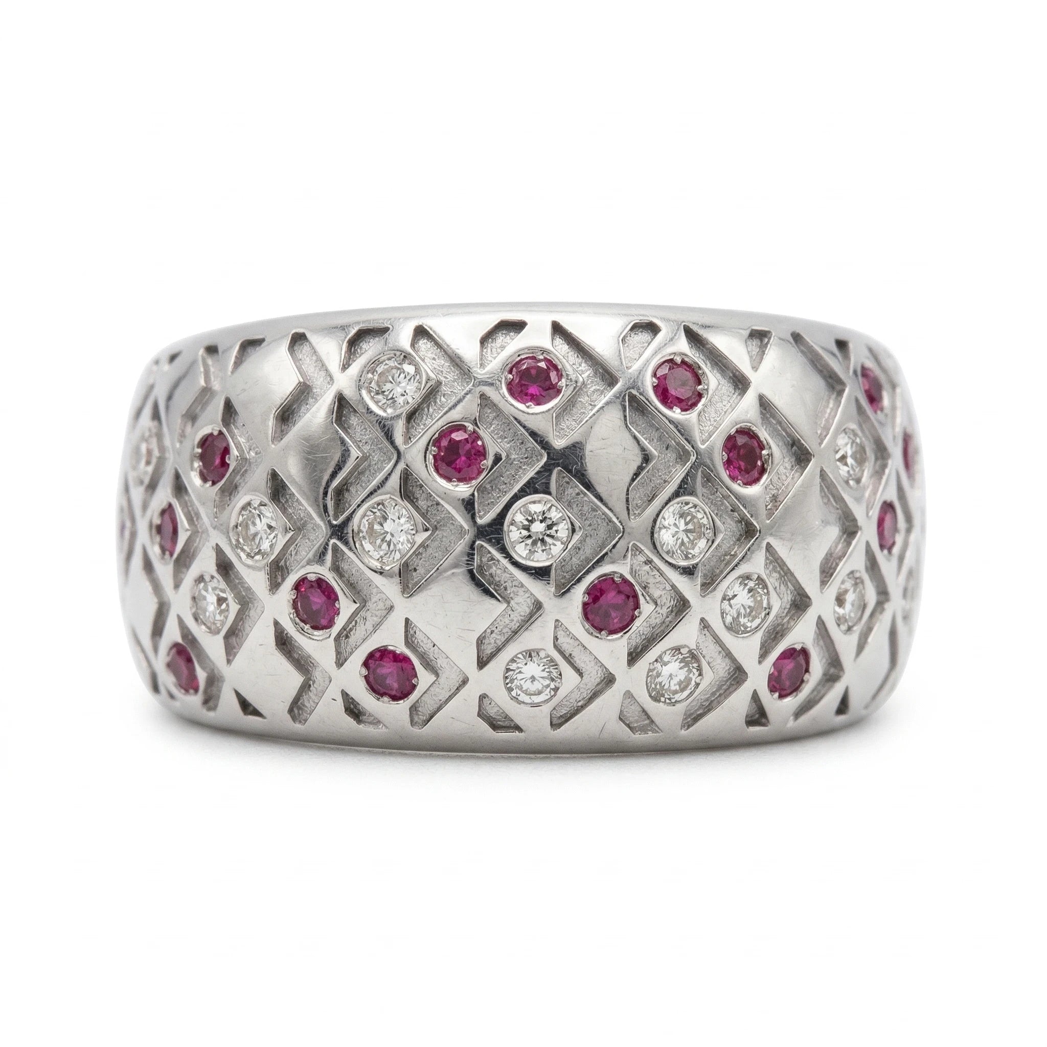 Mauboussin Bague Salome Or blanc et Diamant