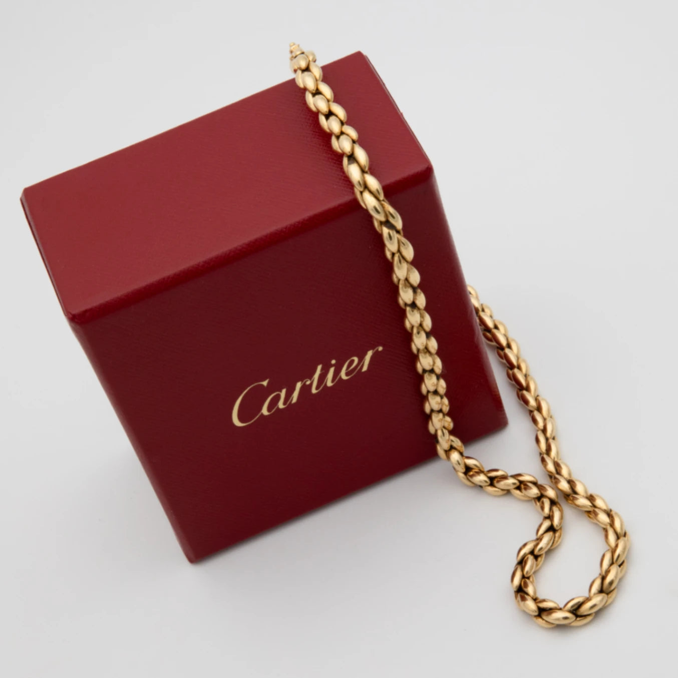 Cartier Collier Grain de riz Or jaune