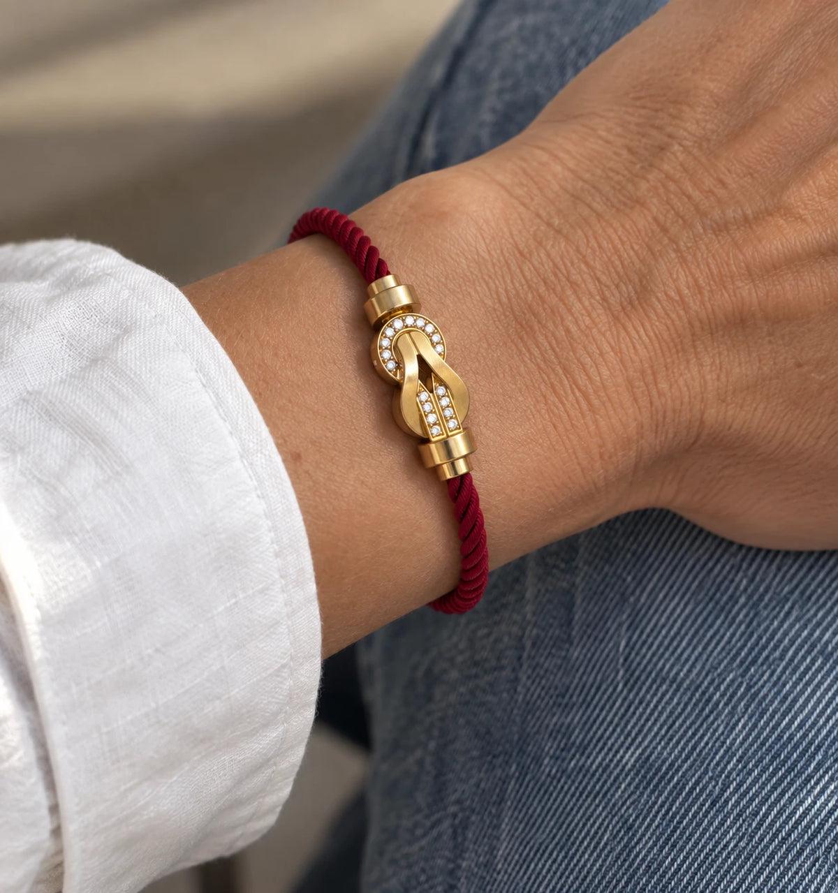Fred Bracelet Chance infinie or et Diamants