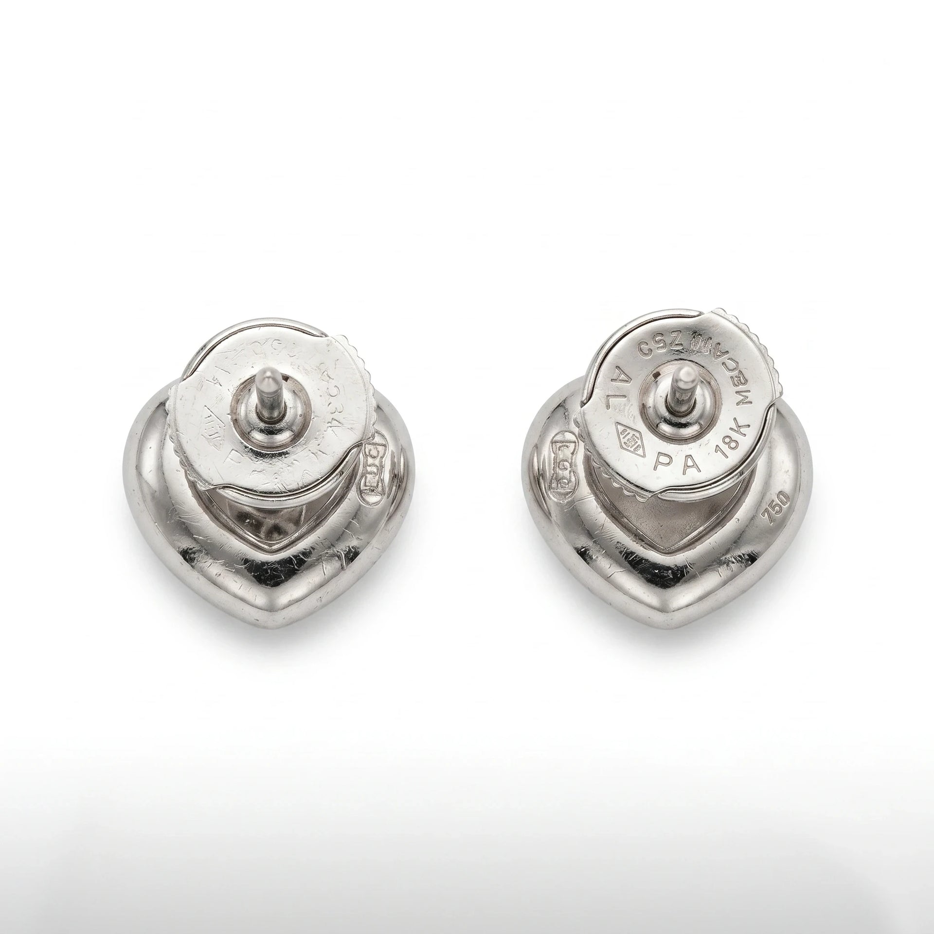 Chopard Boucles d'oreilles Happy diamond or et Diamant