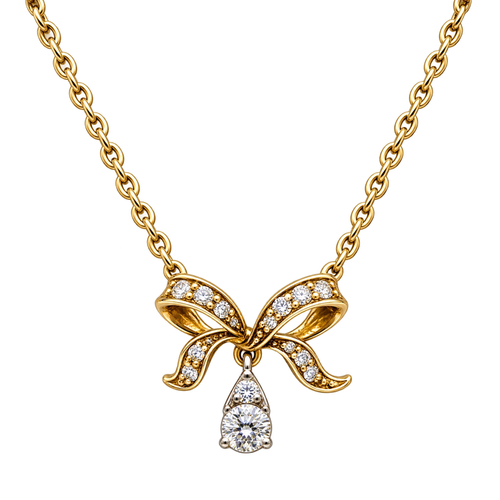 Collier or et Diamant