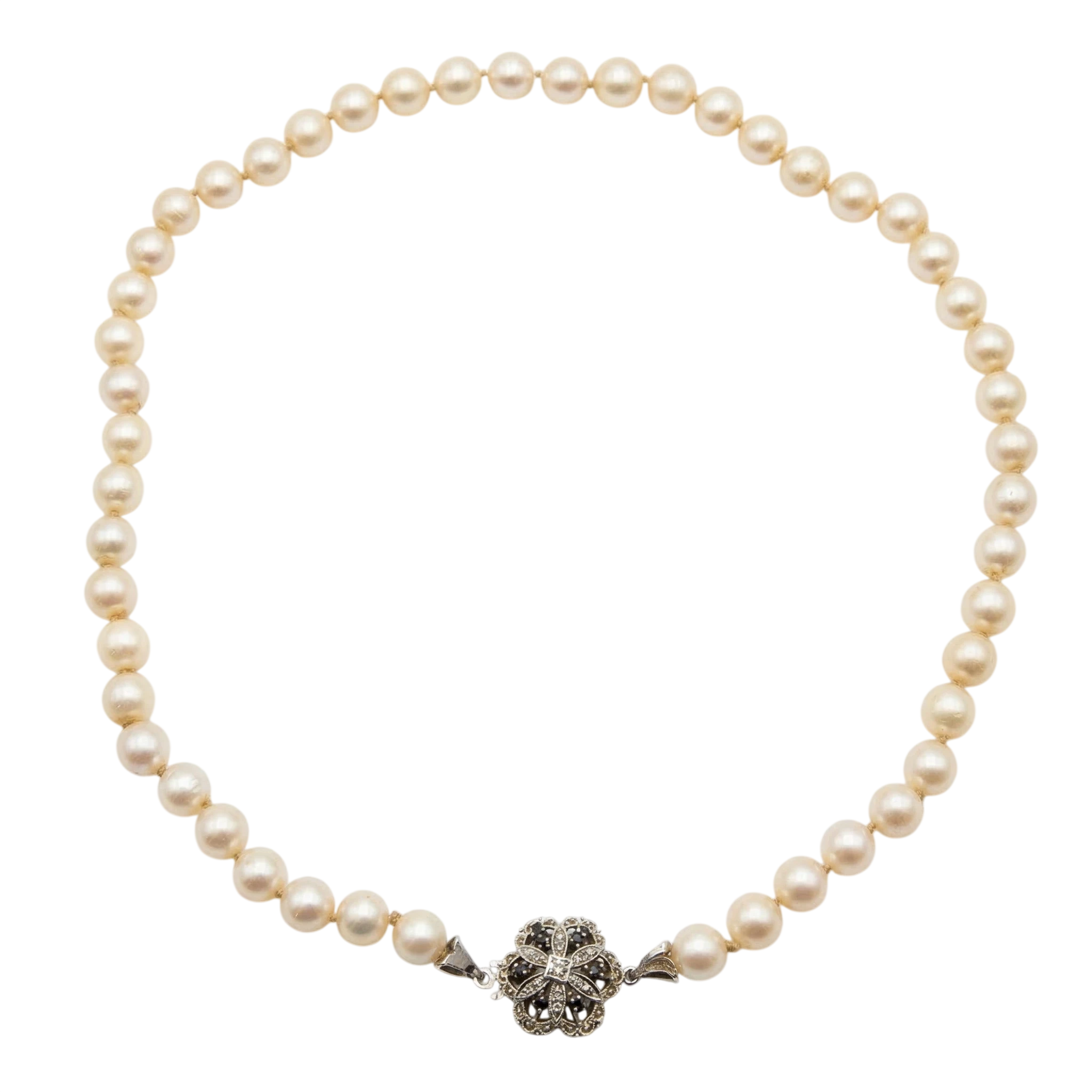 Collier or et Perle
