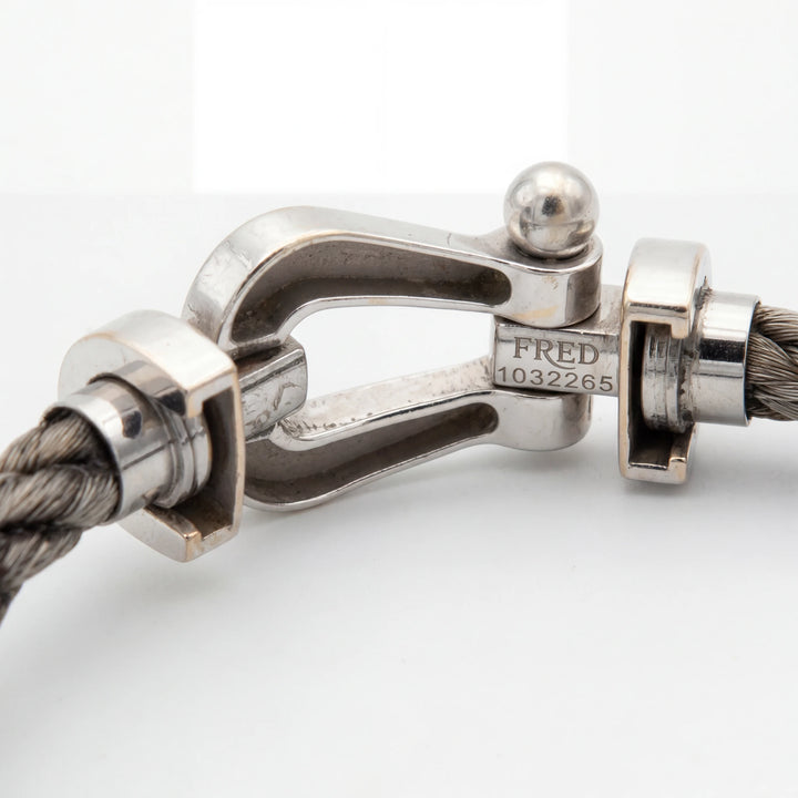 Fred Bracelet Force 10 Or blanc