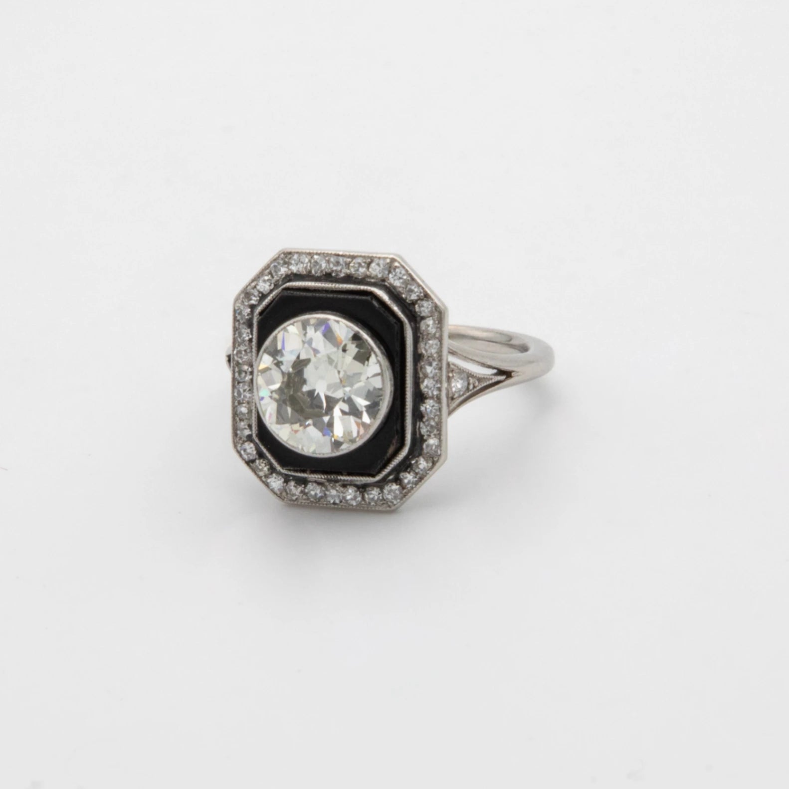 Bague Platine et Diamant