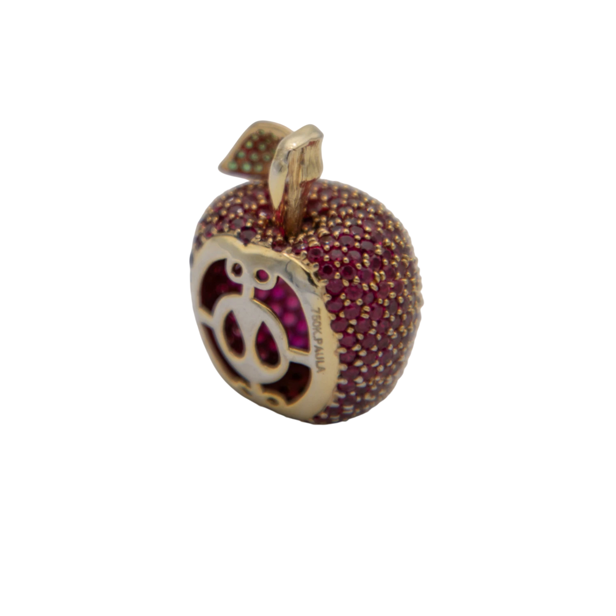 Paula Pendentif or et Rubis
