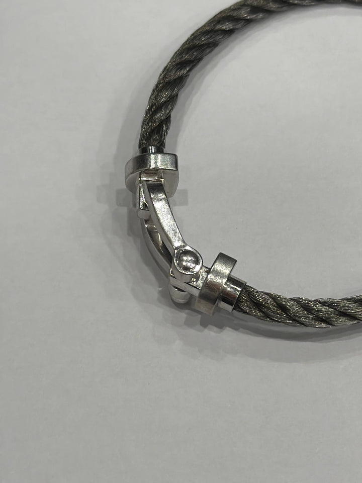Fred Bracelet Force 10 Or blanc