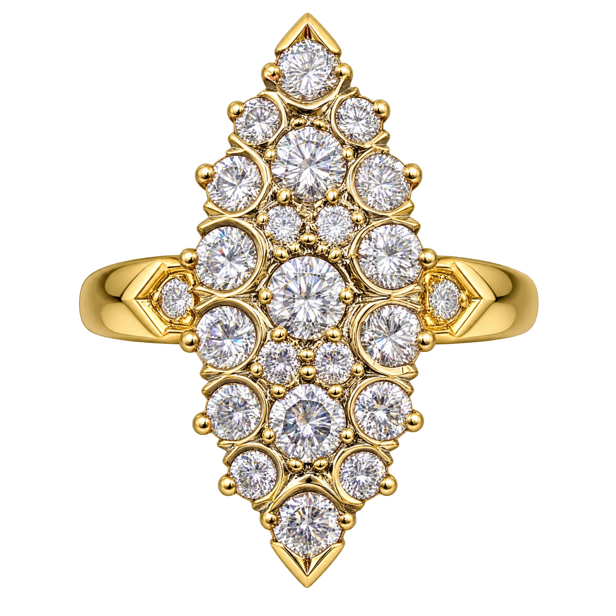 Bague or et Diamants