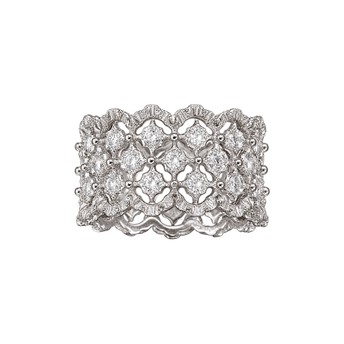 Buccellati Bague Eternelle Rombi or et Diamants