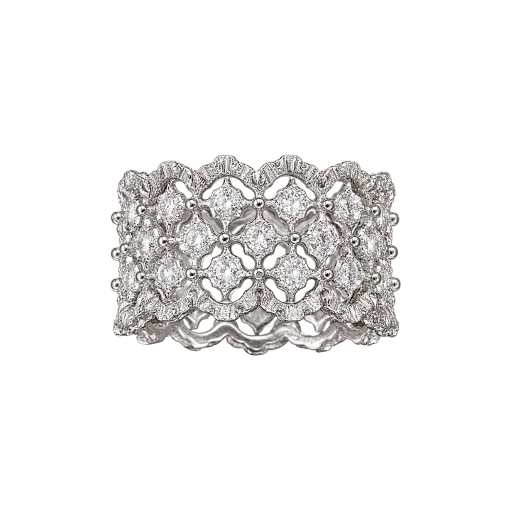 Buccellati Bague Eternelle Rombi or et Diamants