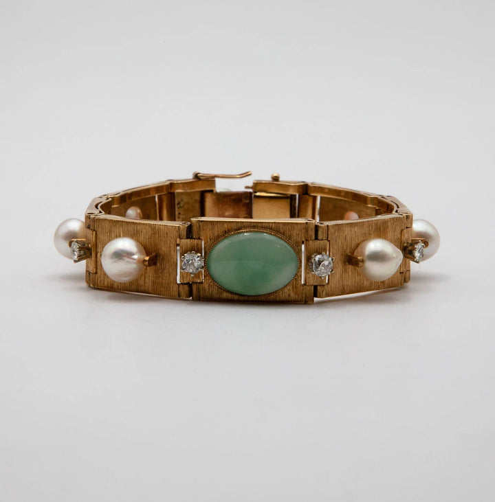 D. Gobbo Bracelet or et Perle