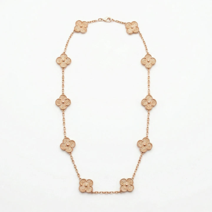 Van Cleef & Arpels Collier Alhambra Or jaune