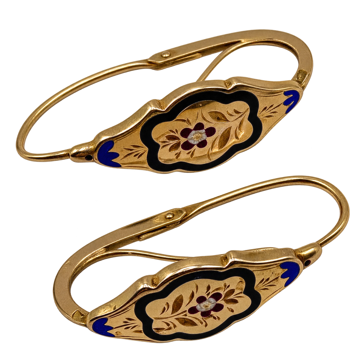 Boucles d'oreilles or