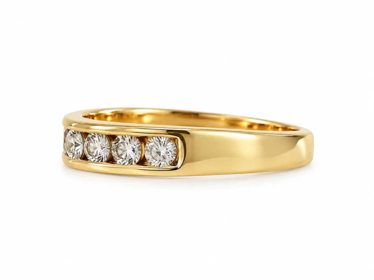 Bague or et Diamant