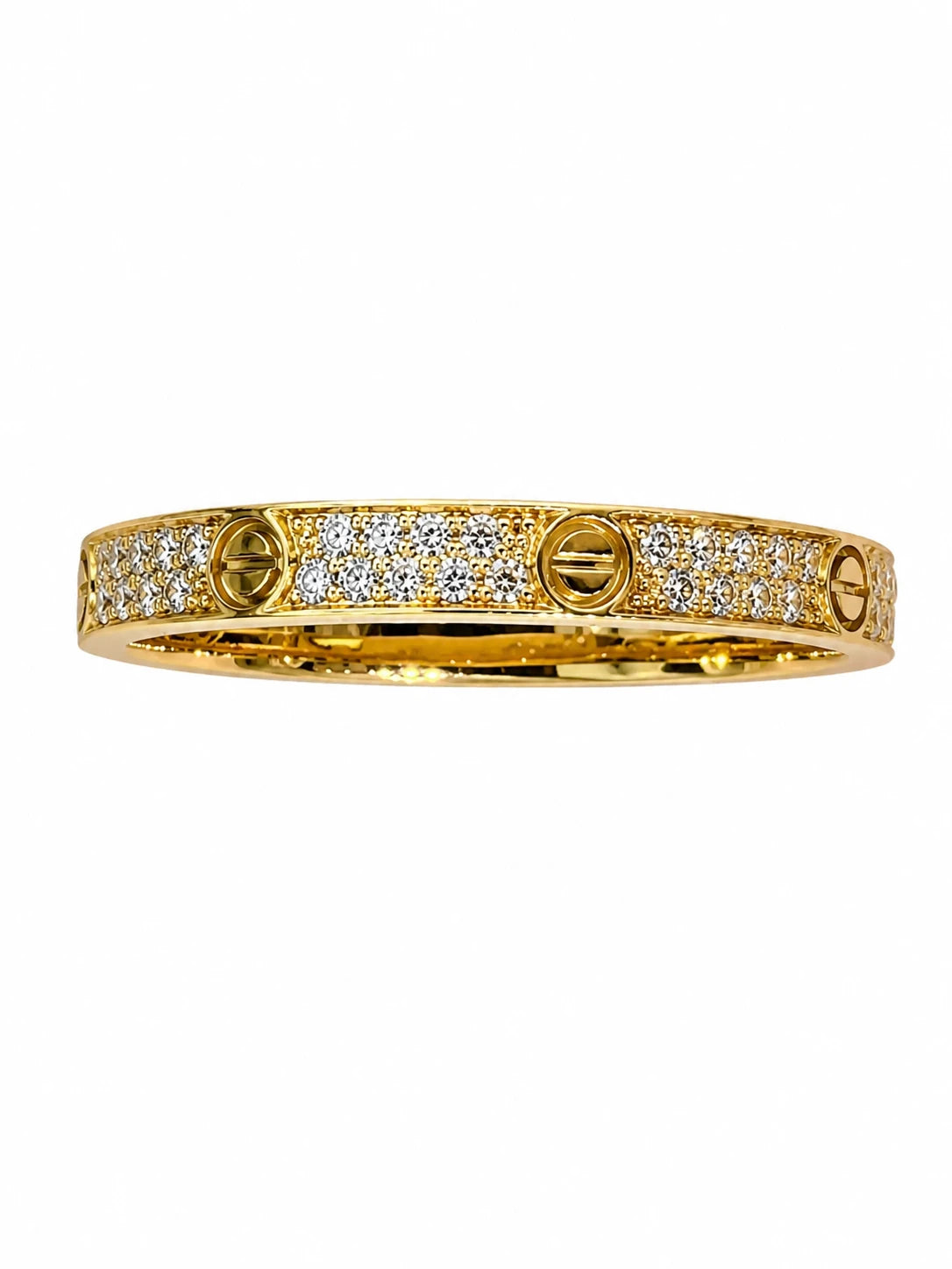 Cartier Bague Love or et Diamant pavage