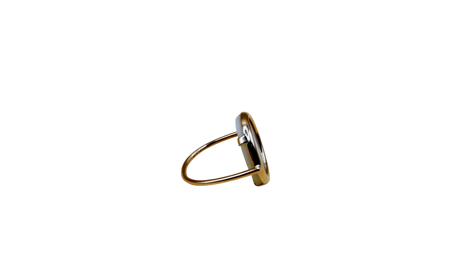 Ginette NY Bague or et Nacre