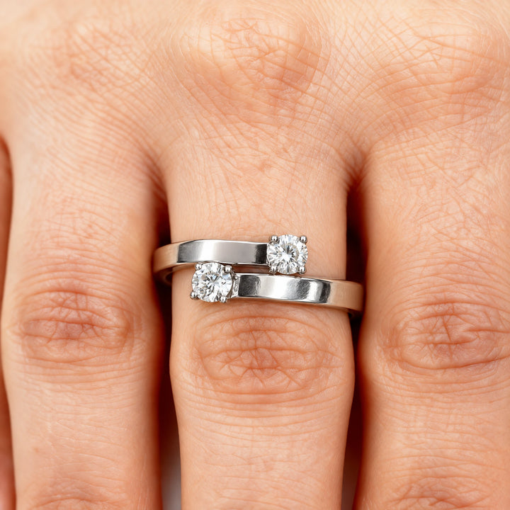 Bague or et Diamant
