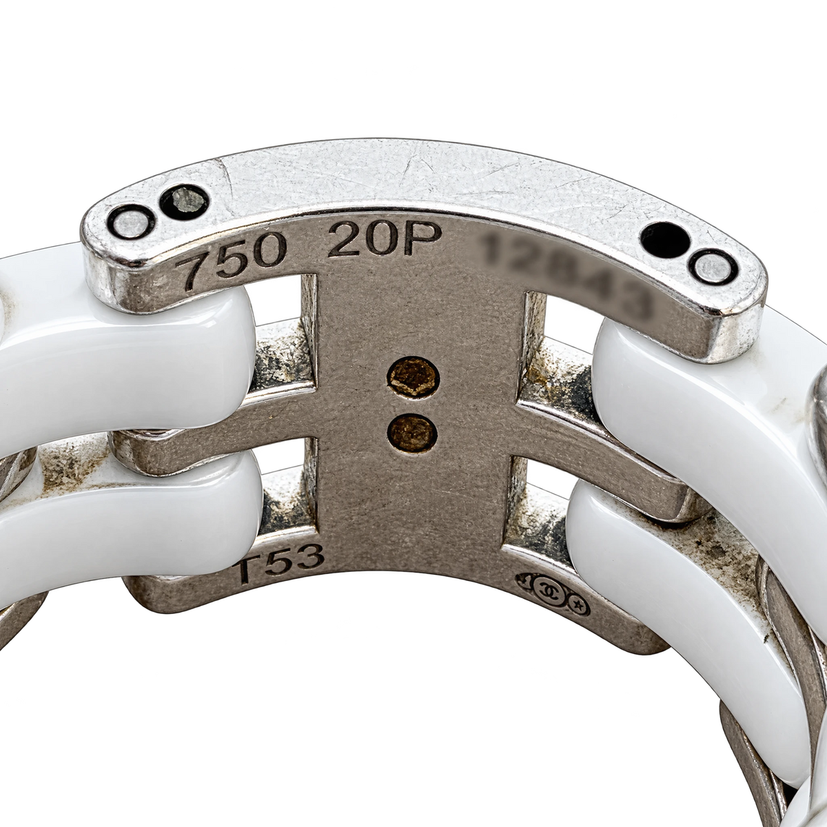 Chanel Bague Ultra or et Ceramique