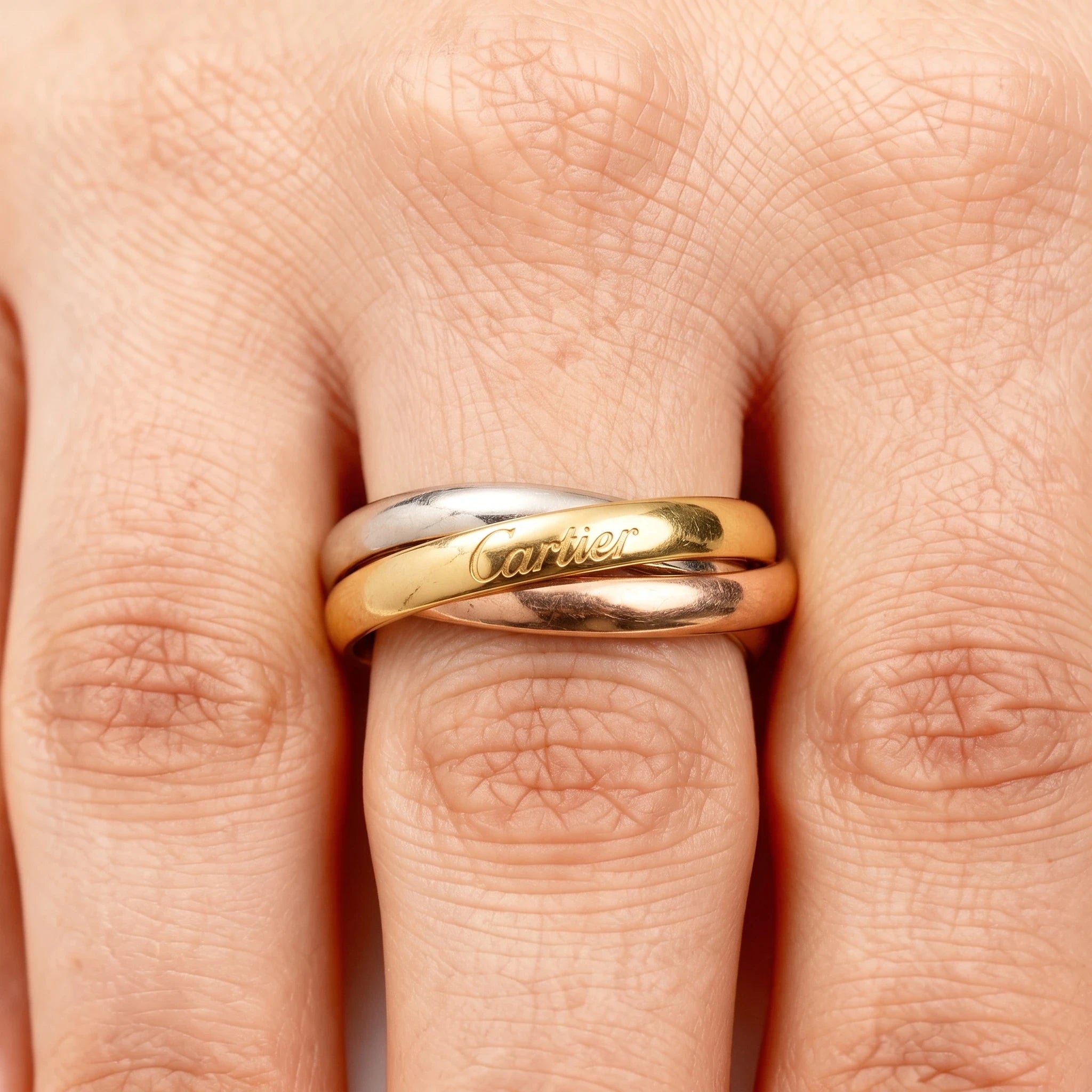 Cartier Bague Trinity Or jaune