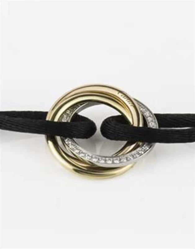 Cartier Bracelet Trinity Or jaune et Diamant pavage