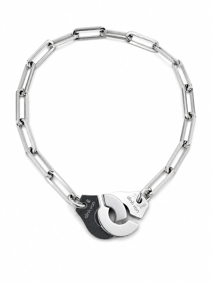 Dinh van Bracelet Menottes R12 Platine