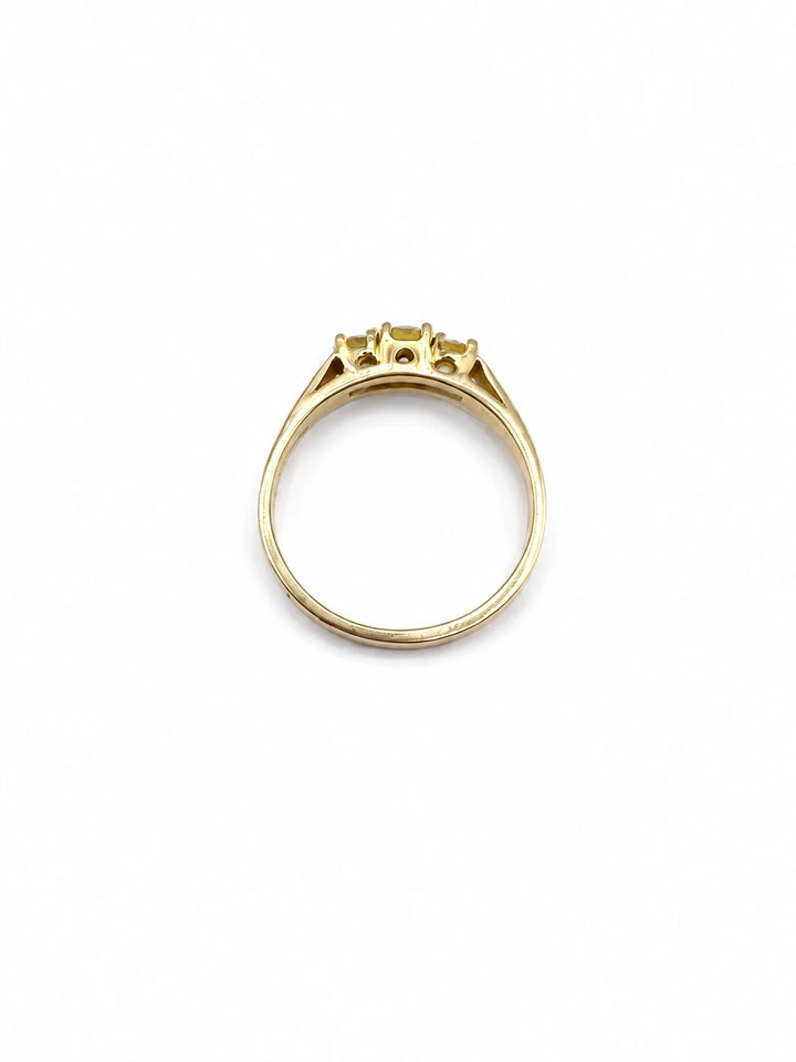 Bague or et Diamant