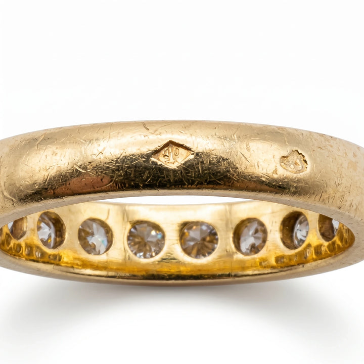 Bague Or jaune et Diamant