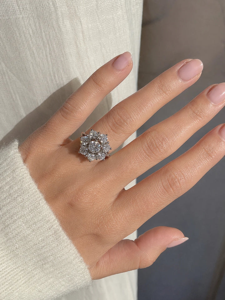 Bague Or blanc et Diamant