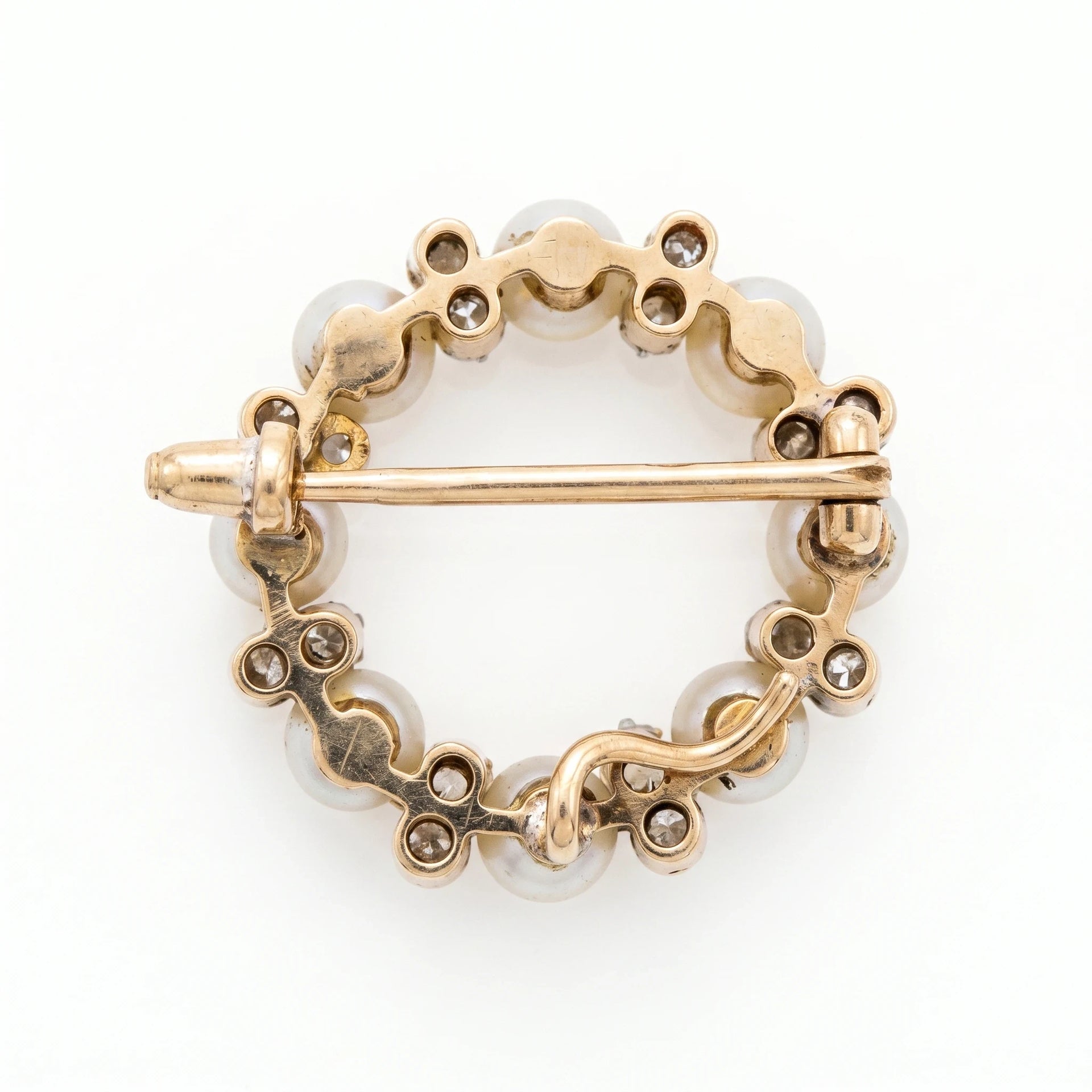 Broche or et Diamant