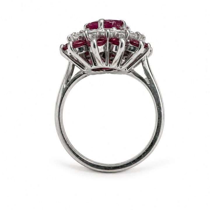 Bague or et Rubis