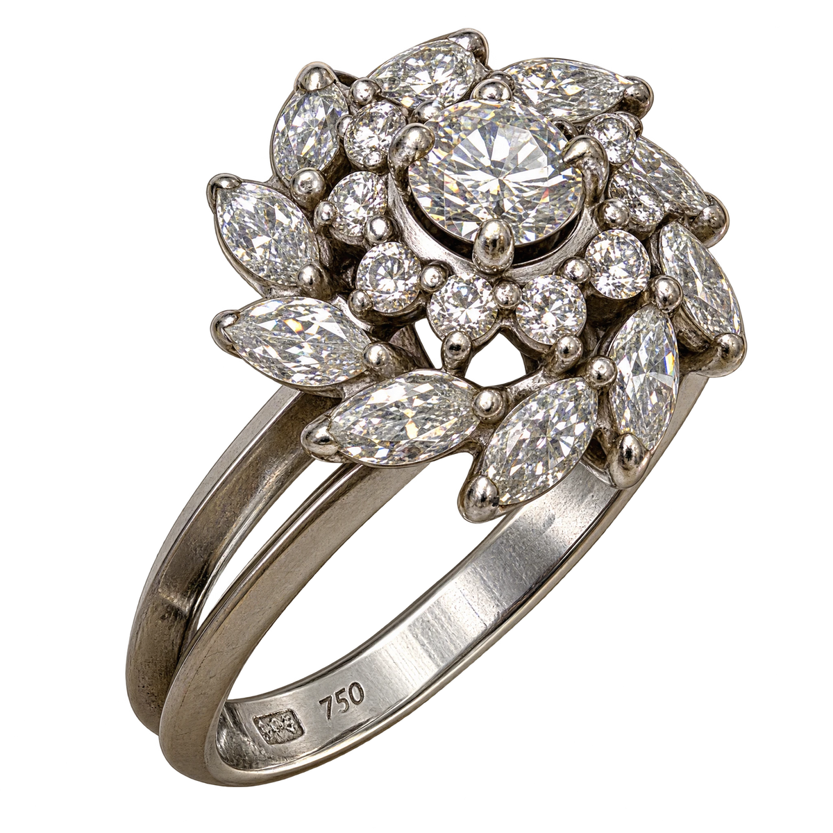 Bague or et Diamant