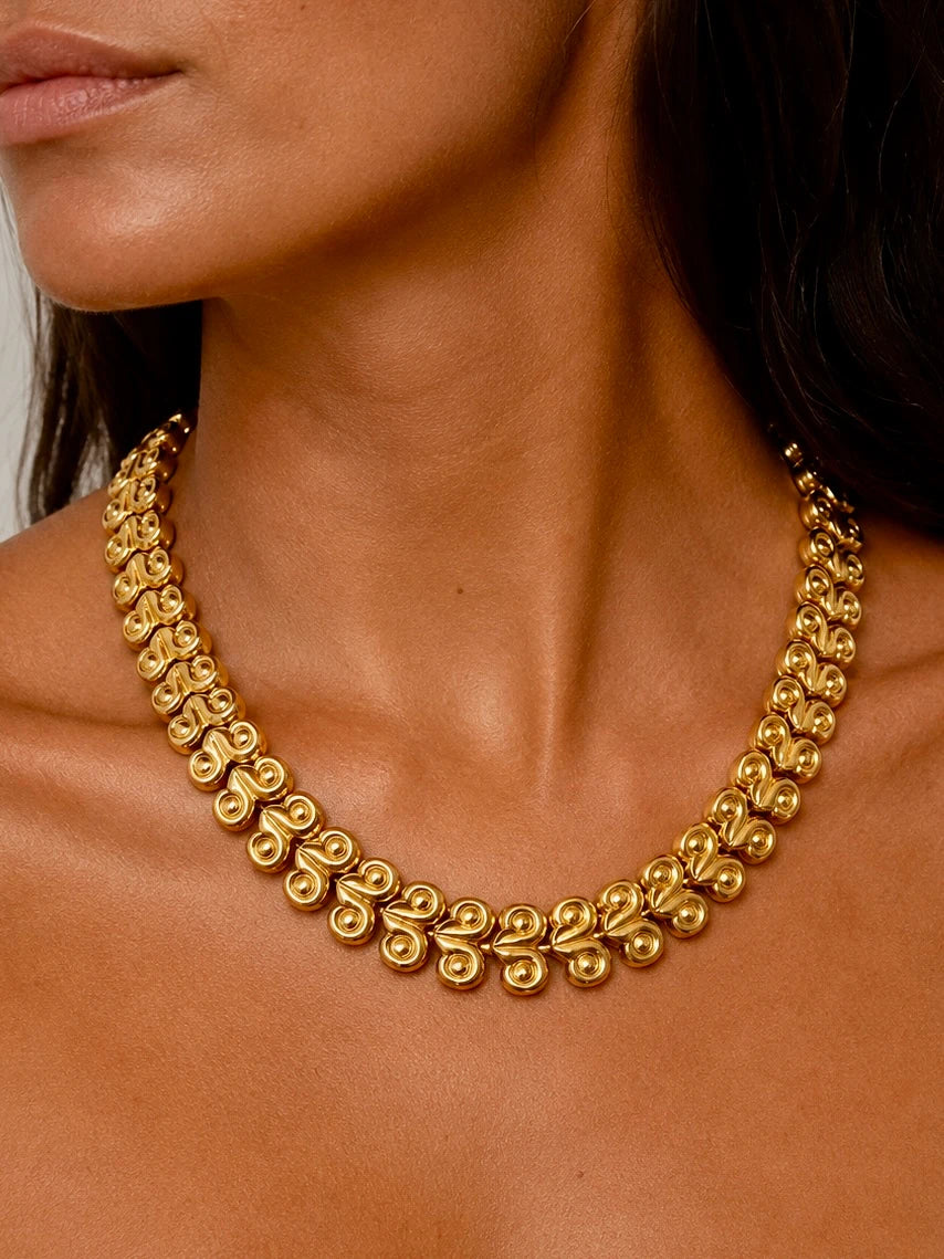 Lalaounis Collier Minoan & Mycenaean Or jaune