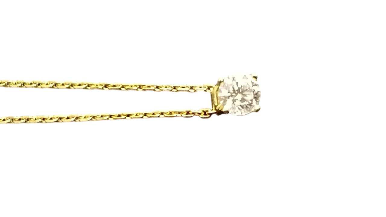 Collier or et Diamant