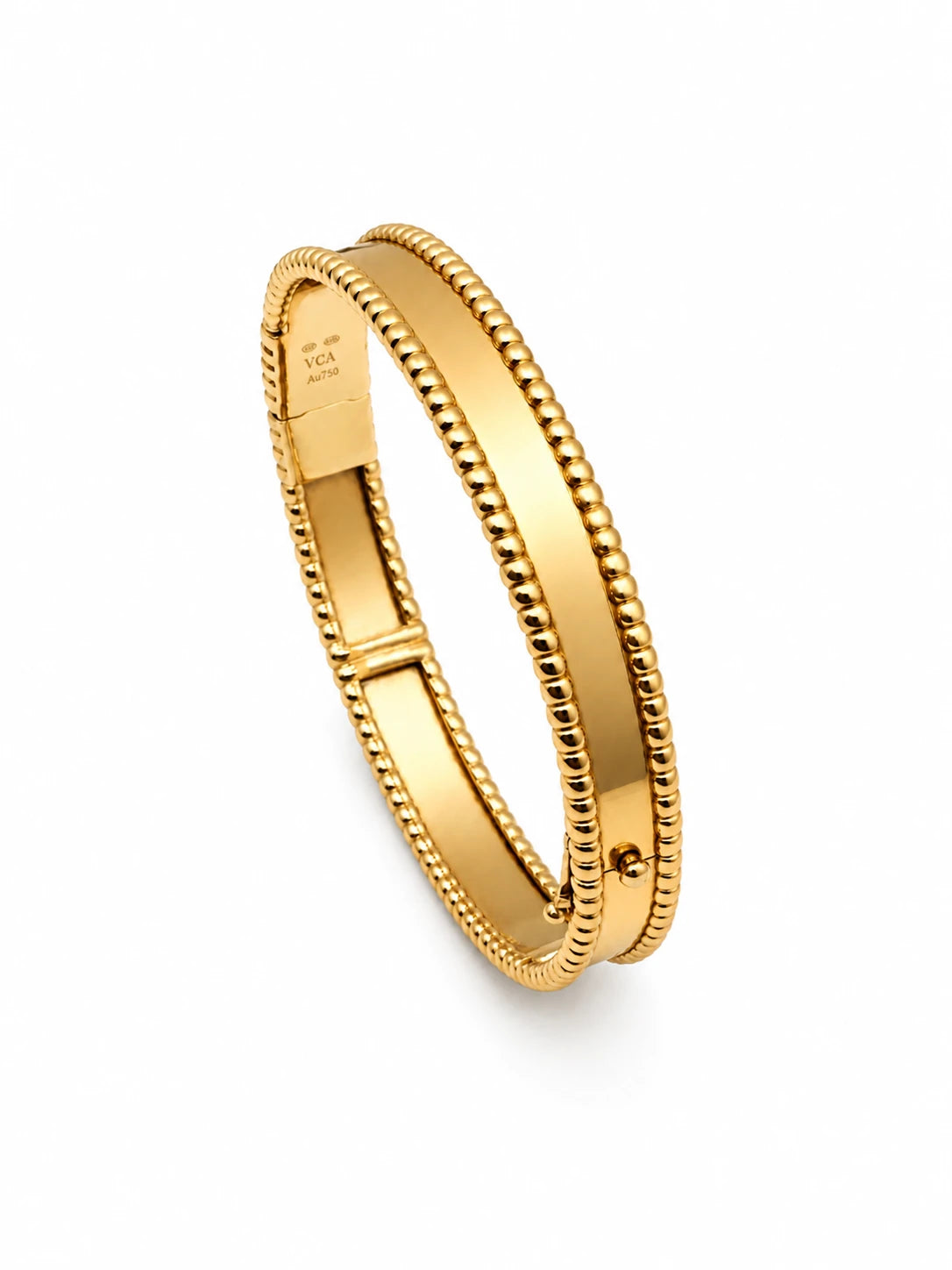 Van Cleef & Arpels Bracelet Perlé signature or