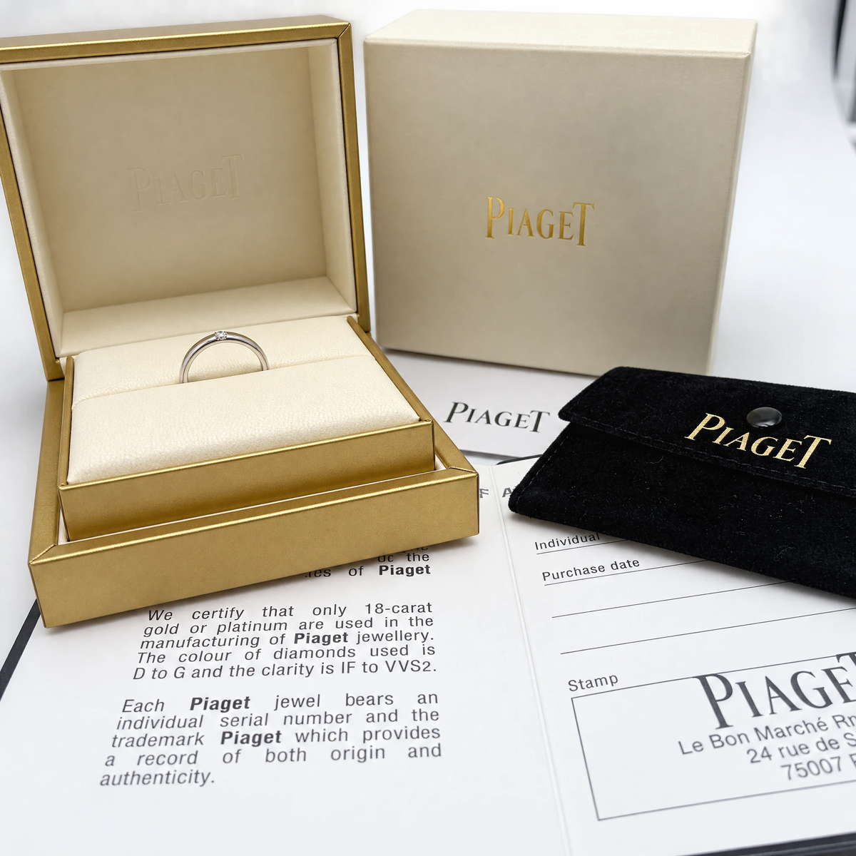 Piaget Bague Possession or et Diamant