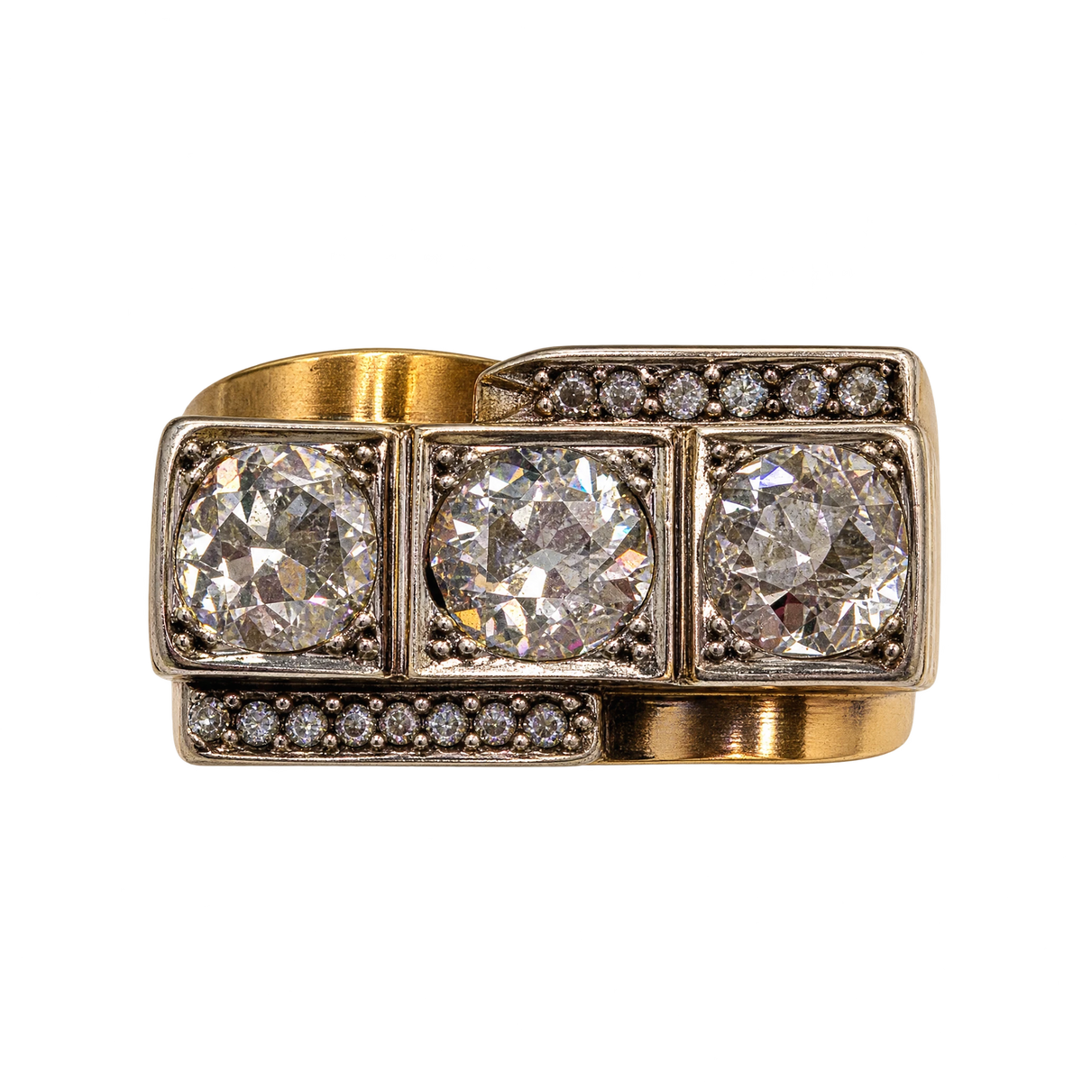 Bague or et Diamants