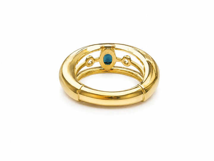 Morabito Bague Mystérieuse or et Saphir