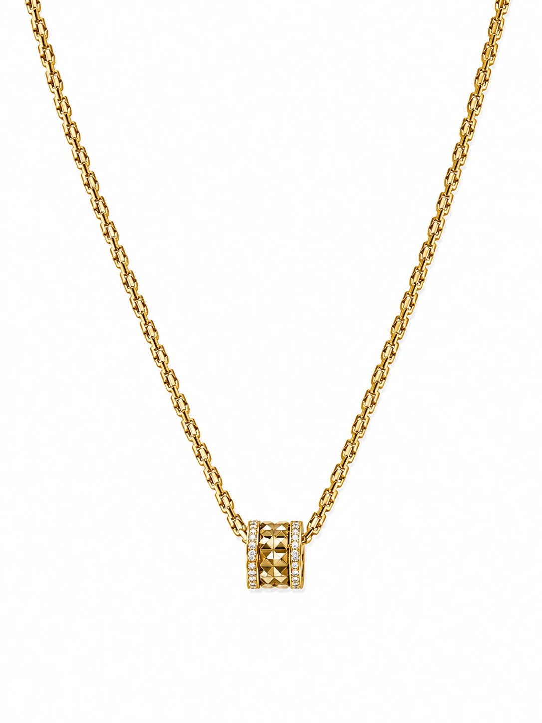 Bulgari Collier B Zero 1 or et Diamant pavage